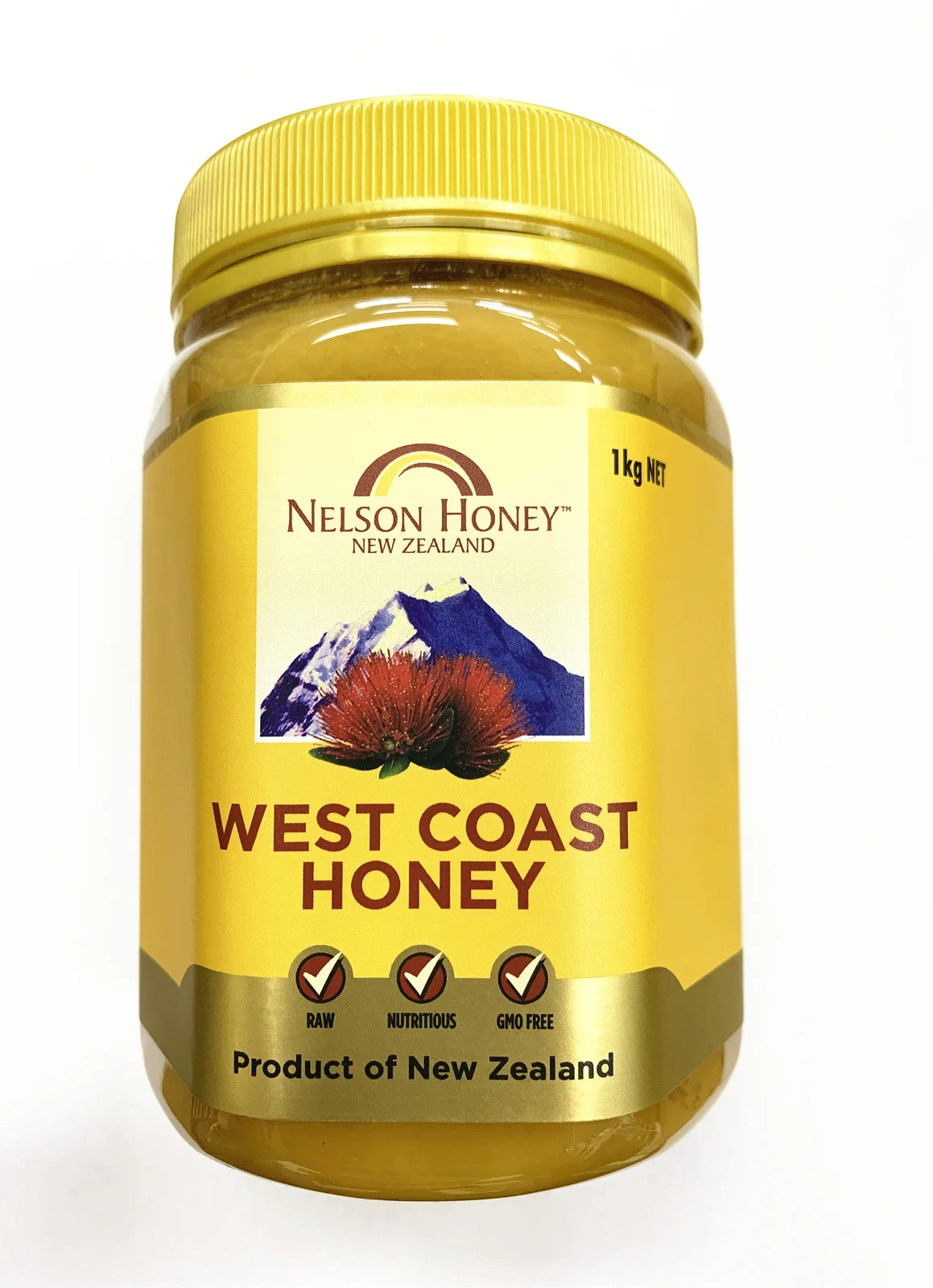 Nelson Honey West Coast Honey 1kg 西海岸百花蜂蜜【保质期2031/01】